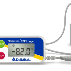 FlashLink® Certified Vaccine ULT PDF Data Logger with External Aluminum Sensor