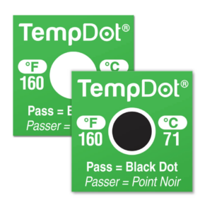 TempDot High Temperature Dishwasher Thermal Labels